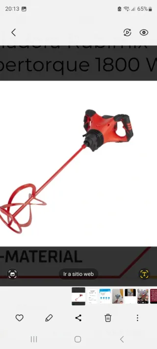 Batidora Rubí 1800W