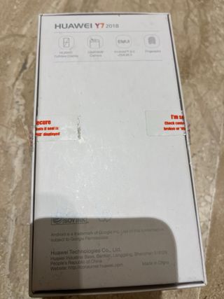 Huawei Y7 2018. ROM 16GB/ RAM 2GB