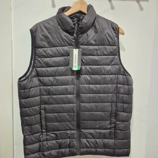 Chaleco acolchado negro