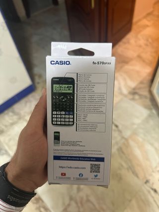 Calculadora Casio fx-570 SPX II Nueva