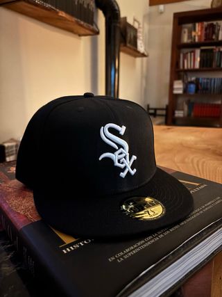 Gorra New Era Negra Chicago