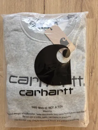 Sudadera Carhartt Gris Talla M
