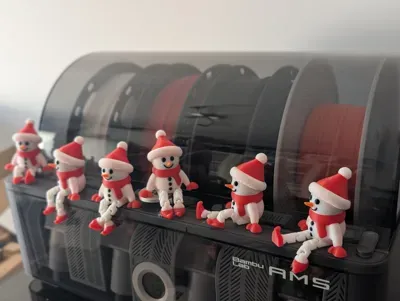 Muñeco de Nieve Navideño