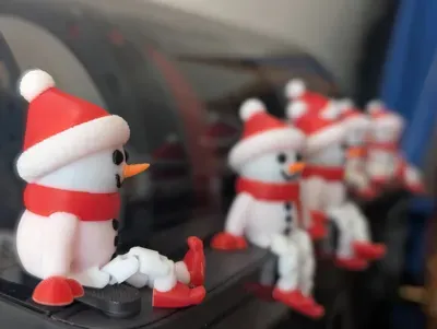 Muñeco de Nieve Navideño