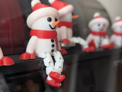 Muñeco de Nieve Navideño