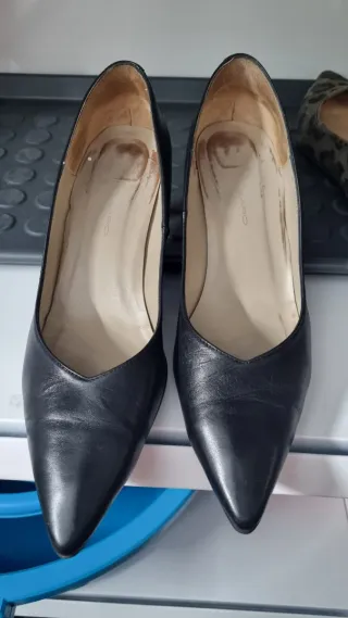 Zapatos de tacón negros talla 43