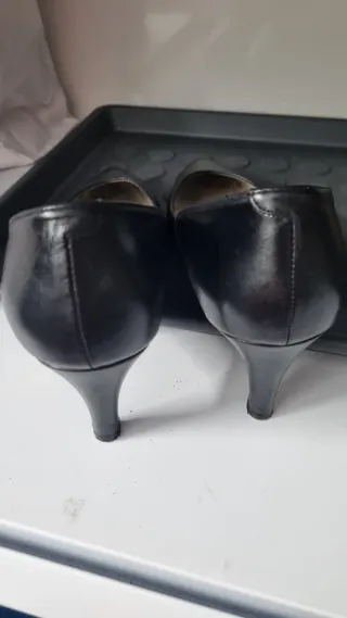 Zapatos de tacón negros talla 43