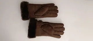 Guantes UGG Marrones con Borrego talla L