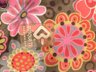 Mochila con estampado floral