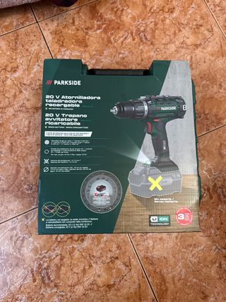 Atornilladora Taladradora Parkside 20V