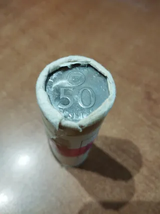 Cartuchos monedas 50 y 100 pesetas emisión 1975