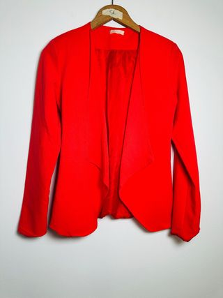 Americana blazer roja boyi Talla S
