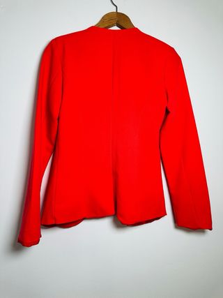 Americana blazer roja boyi Talla S