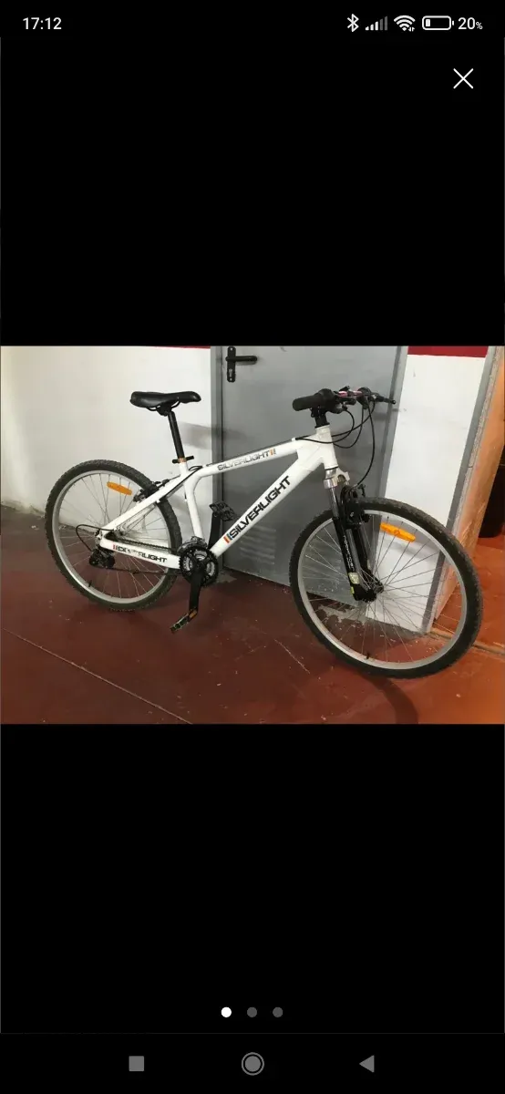 Bicicleta Silverlight Blanca