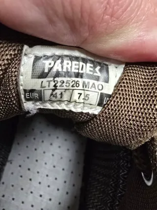 Botas de montaña mujer marrones. De piel. Poco uso