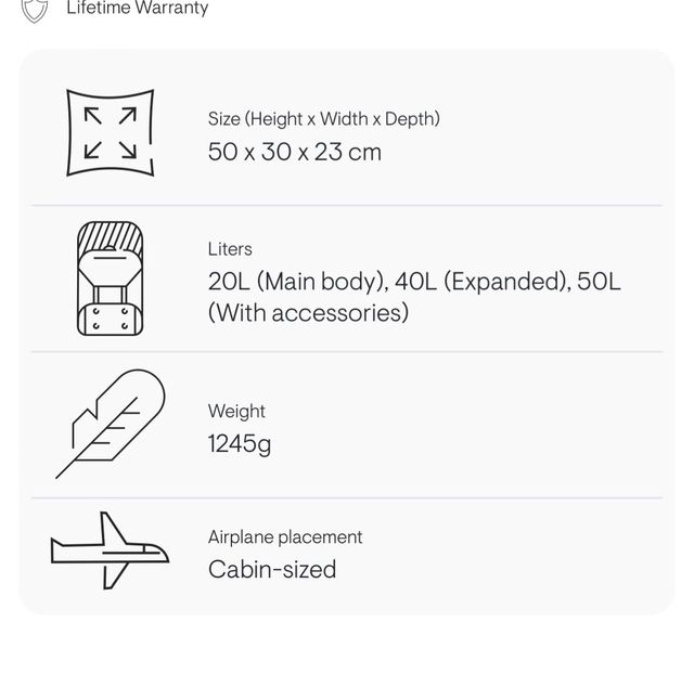 Zaino TropicFeel Shell Backpack Nuovo Originale