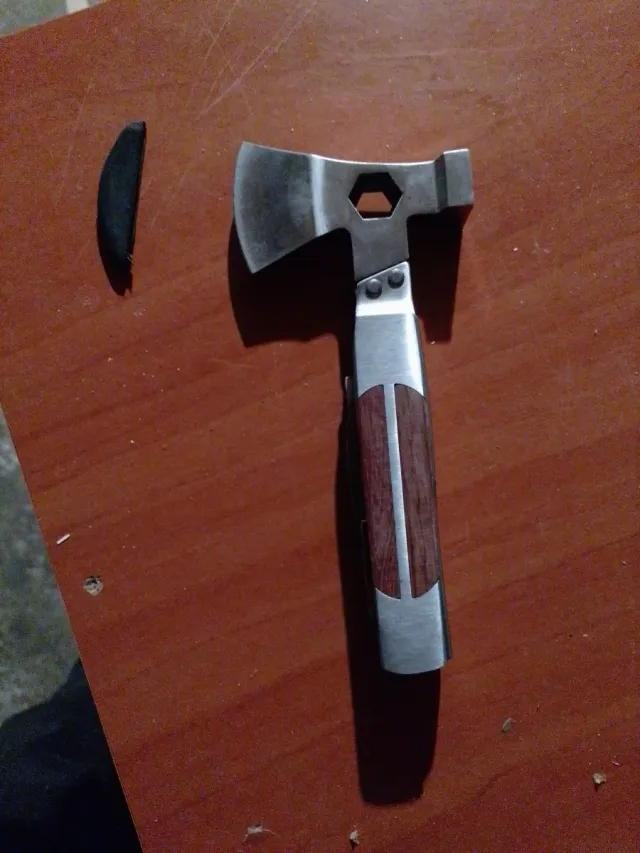 Herramienta Multiusos Hacha Cuchillo