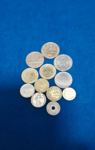 Lotto Monete Francesi Anni '30-'80