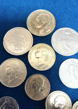Lotto Monete Francesi Anni '30-'80