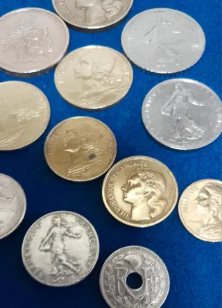 Lotto Monete Francesi Anni '30-'80