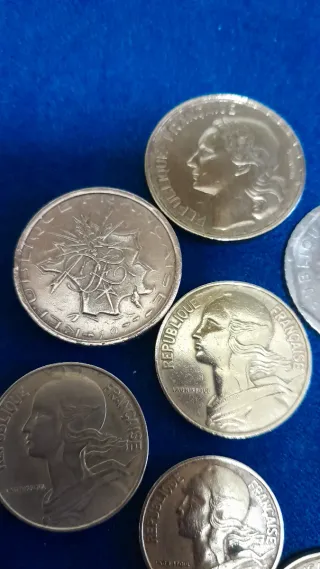 Lotto Monete Francesi Anni '30-'80