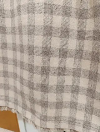 Falda de cuadros invierno