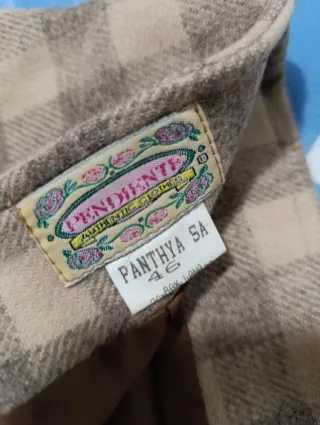 Falda de cuadros invierno