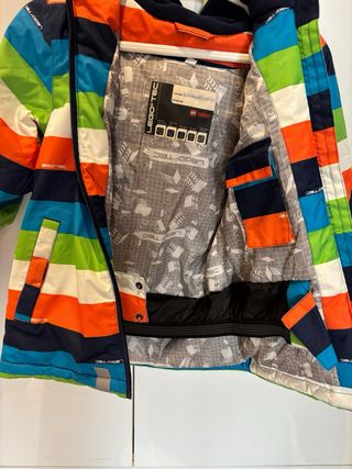 Conjunto esquí niño 5-6 chaqueta y pantalón