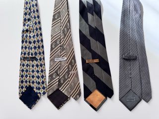 Set de 4 corbatas Zegna Armani Ferre Karan