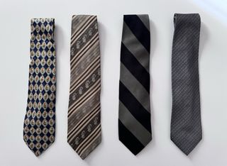 Set de 4 corbatas Zegna Armani Ferre Karan