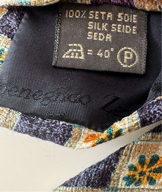 Set de 4 corbatas Zegna Armani Ferre Karan