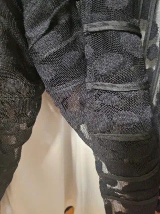 Vestido Adolfo Dominguez Negro y Blanco