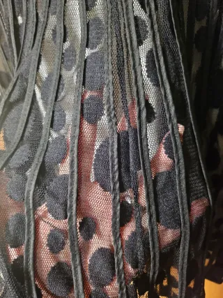 Vestido Adolfo Dominguez Negro y Blanco