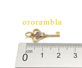 Colgante Llave Oro 18k