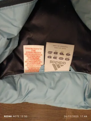 Chubasquero Adidas Deporte 12 Años azul