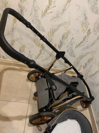 Carrito bebé Midas Moni gris
