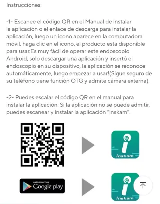 Cámara Endoscópica Inspección USB