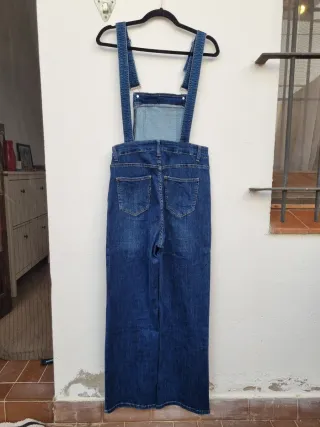 Peto tejano ancho azul