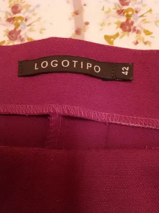 Pantalones Logotipo Talla L de mujer