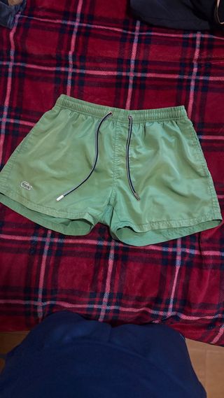 Bañador verde Lacoste