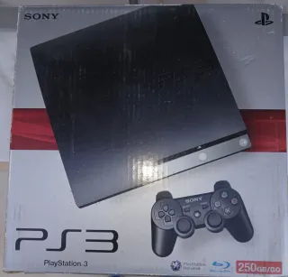 Consola Sony PS3 250GB Negra + 3 Mandos y pulsador
