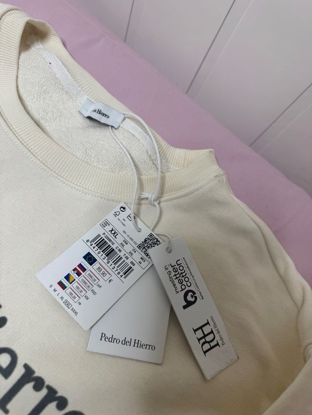 Sudadera Pedro del Hierro nueva