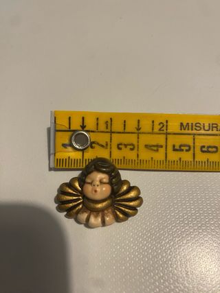 Ciondolo Thun Testa Angelo Beige Oro