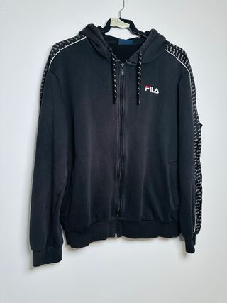 Chaqueta Sudadera Fila Negra Talla M