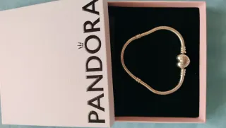 Pulsera Pandora Corazón Plata Nueva