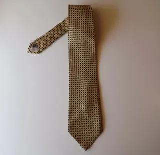 Corbata Richel Seda Vintage Años 80