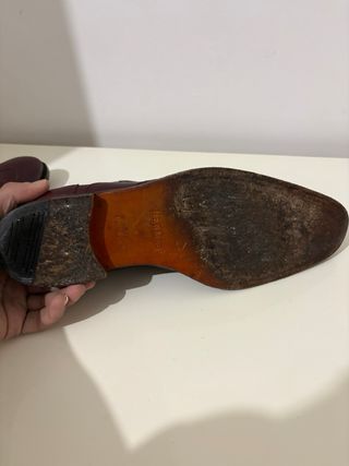 Stivali Hermes Rossi Ottime Condizioni