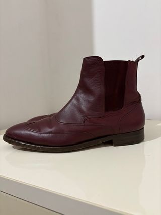 Stivali Hermes Rossi Ottime Condizioni