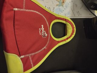 Bolsito niña rojo y amarillo