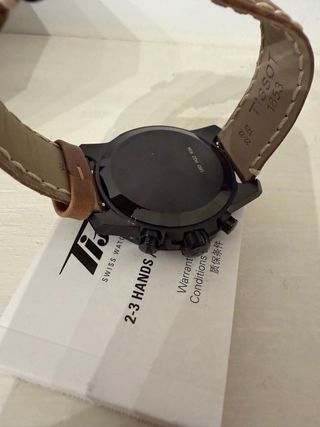 Reloj Tissot Cronógrafo Piel marrón